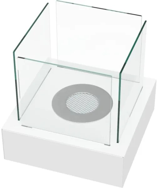 BIO kandalló TANGO3 30,3x30 cm, 1 kW, fehér, TANGO3/BIALY/TUV