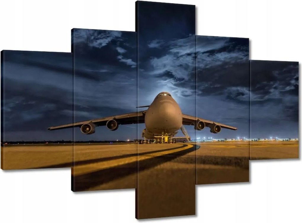 Képek 100x70 Nagy repülőgép repülőtér