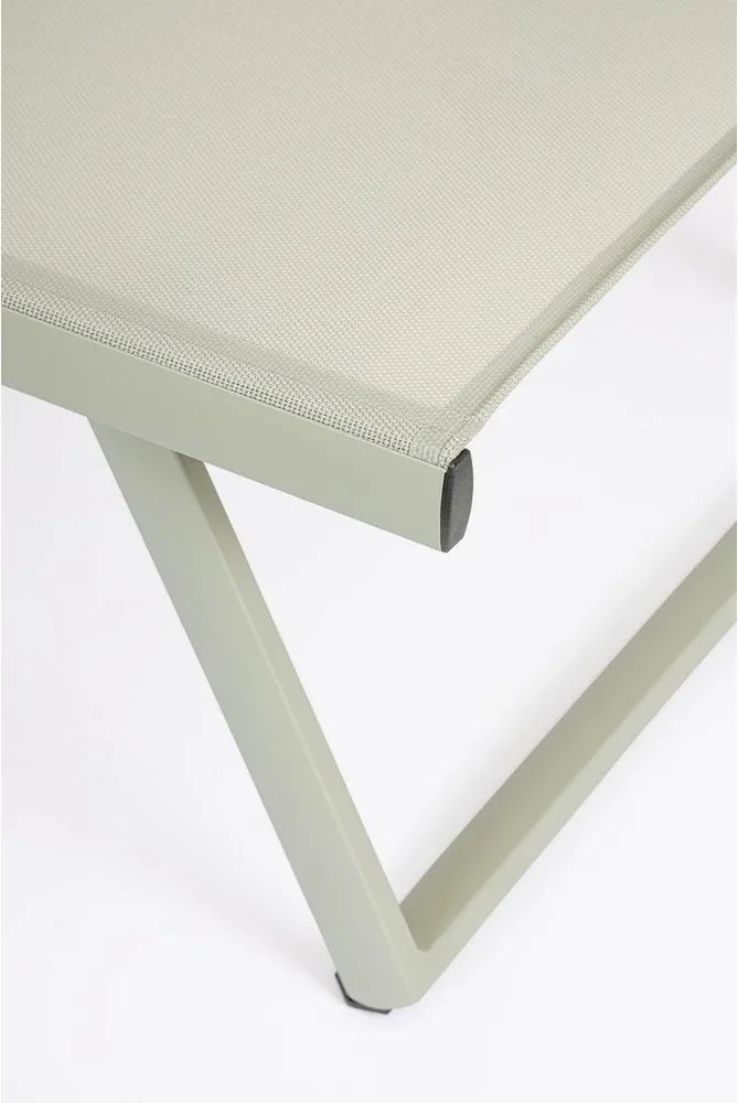 Szürkésbarna fém kerti napozóágy Taylor – Bizzotto