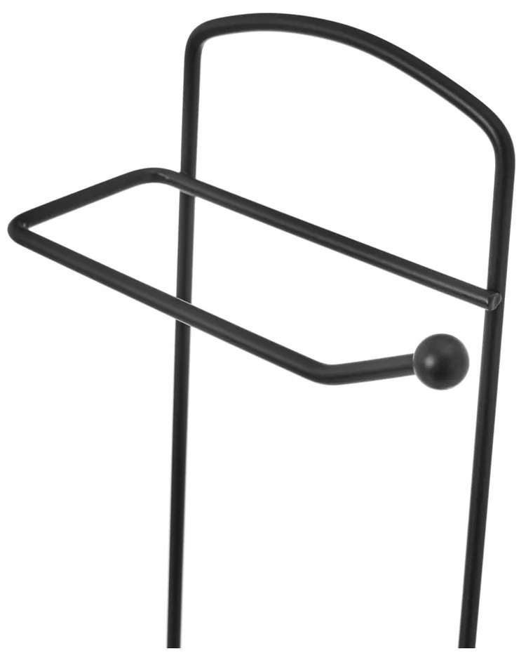 Fekete fém WC-kefe Simply – Casa Selección