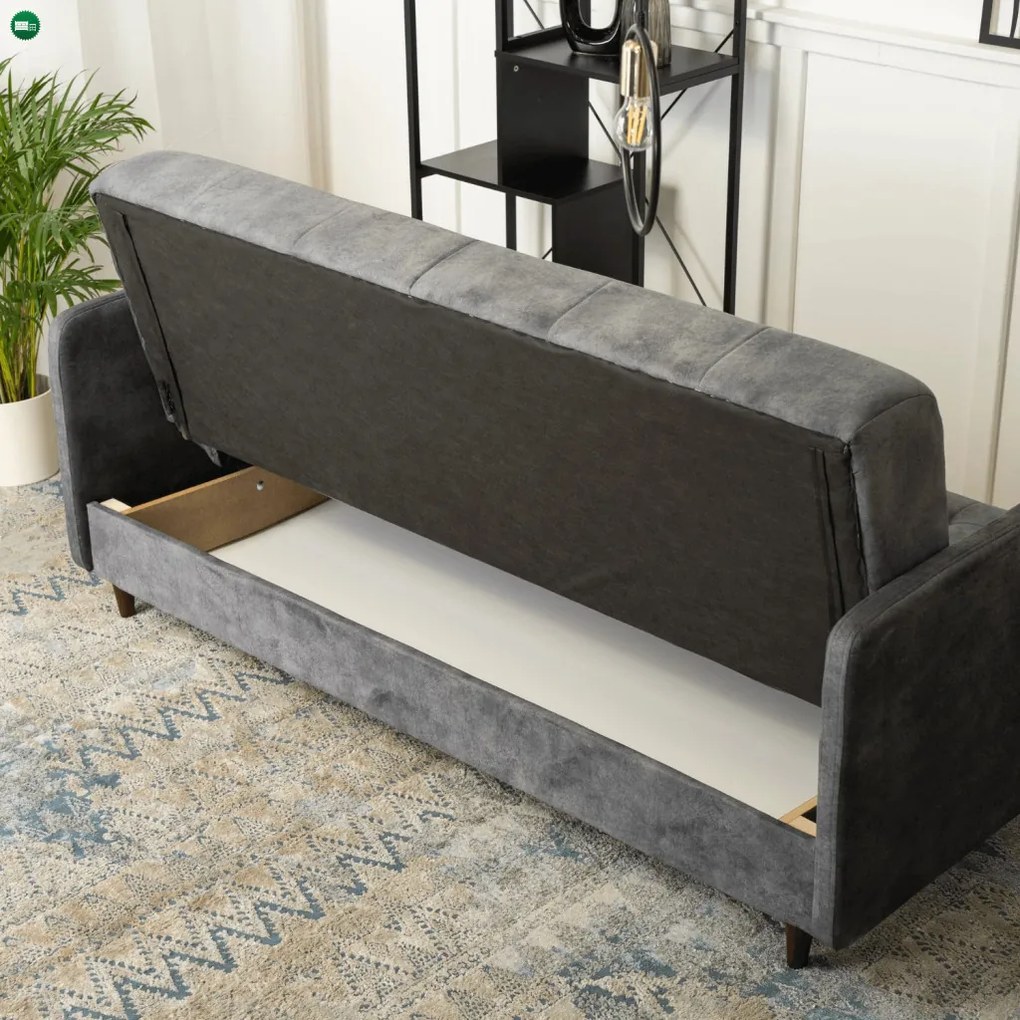 Sofa Rozkładana TIVOLI Szara