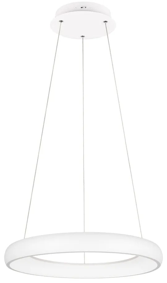 Fehér LED dimmelhető függőlámpa fém búrával ø 62 cm Cardona – Trio