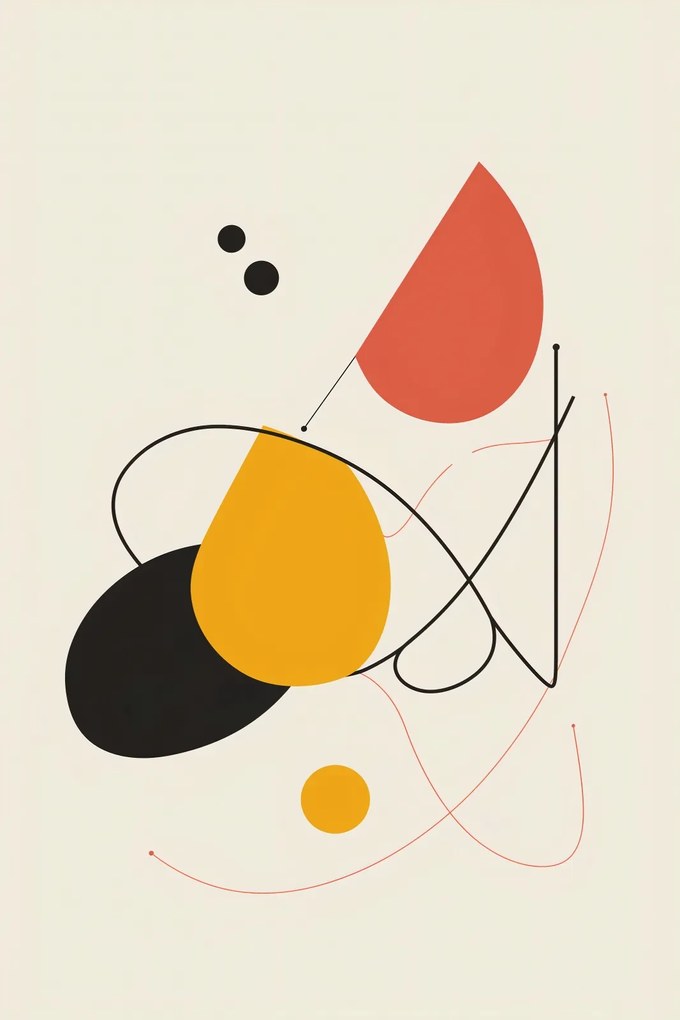 Poszter 30x45cm Rapszódia Alakzatok