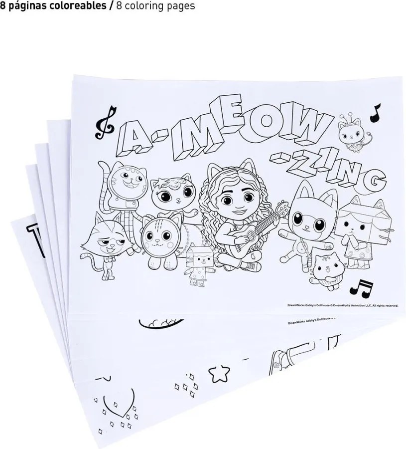 Gabi babaháza Cat Adventures írószer szett