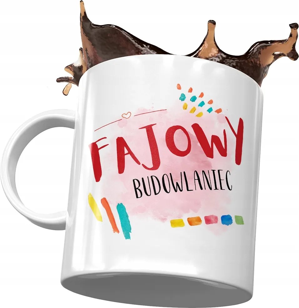 Bögre Építőnek Cool Építő Nyomtatott Fotóval