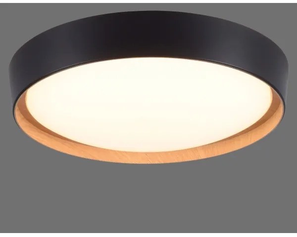 Leuchten Direkt 1434718-LED dimmelhető mennyezeti lámpa EMILIA 28,8W/230V fekete