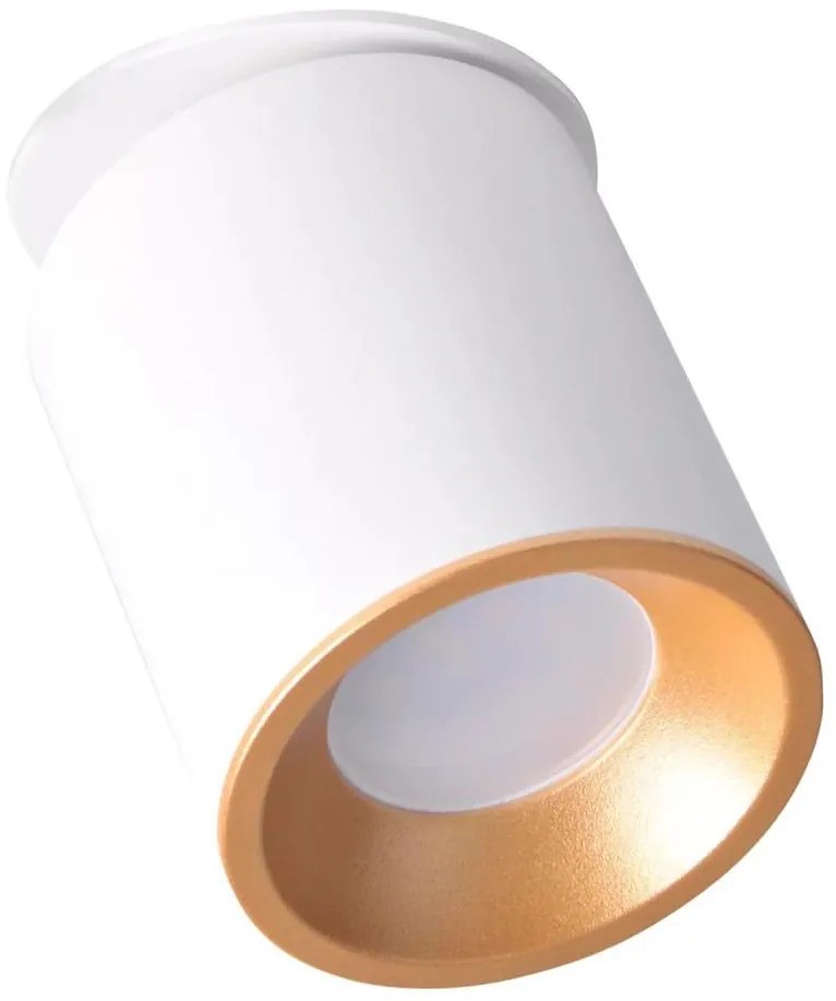 Beépíthető spotlámpa HARON 1xGU10/10W/230V fehér/arany