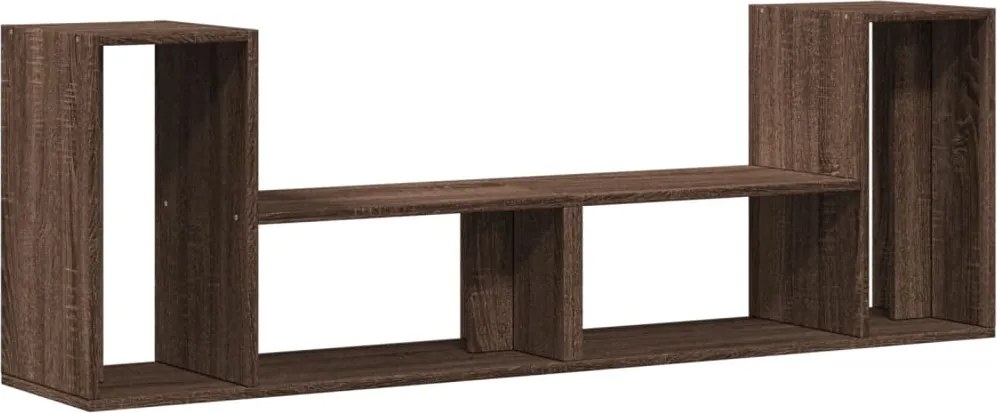 vidaXL 2 db barna tölgy színű szerelt fa TV-szekrény 75 x 30 x 50 cm