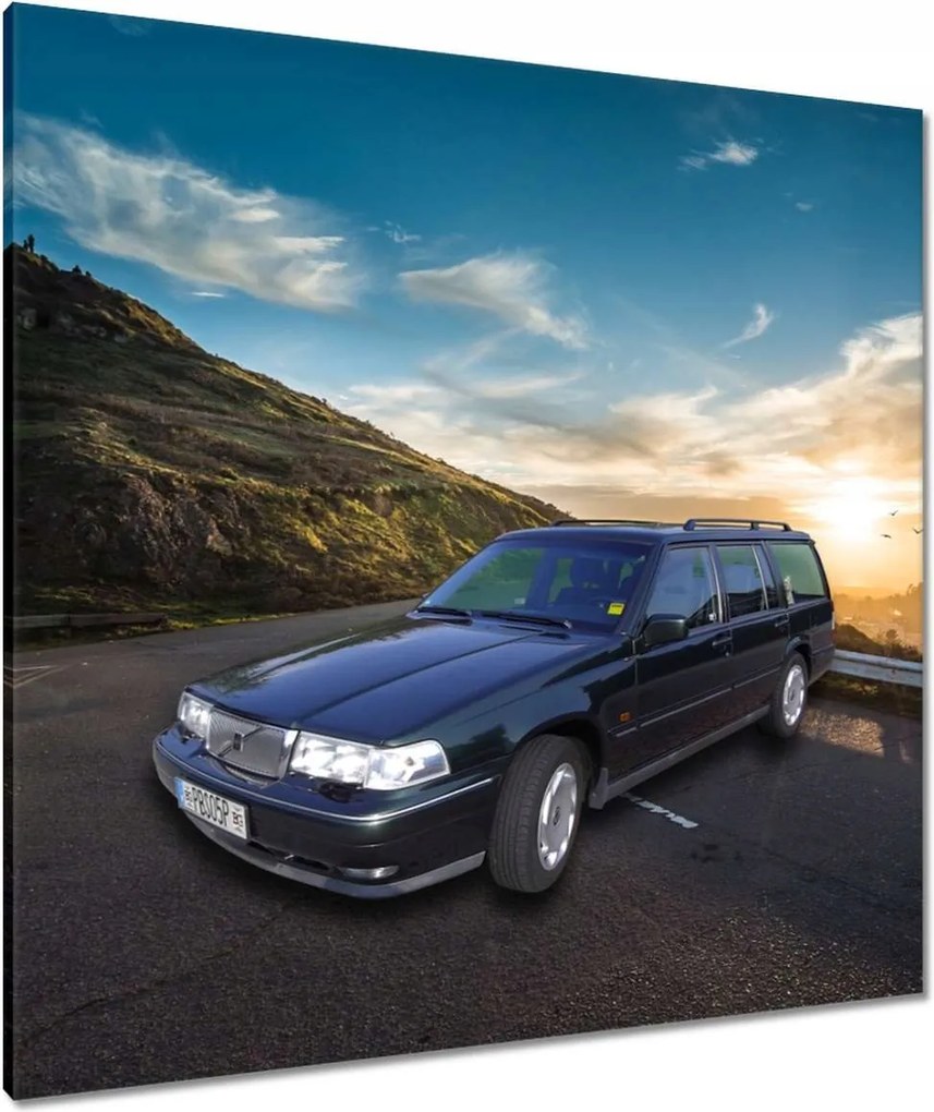 Vászonkép 90x90 Volvo kombi 965 1994 6cyl