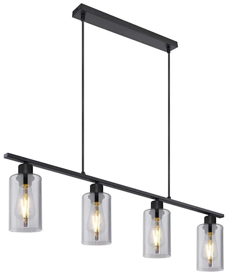 Globo 15465-4H - Csillár zsinóron HADERA 4xE27/60W/230V