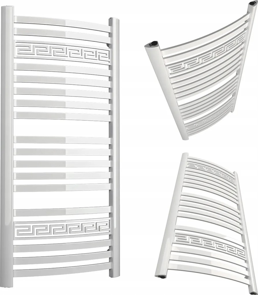 Greek 950/570 Fényes Fehér fürdőszobai radiátor