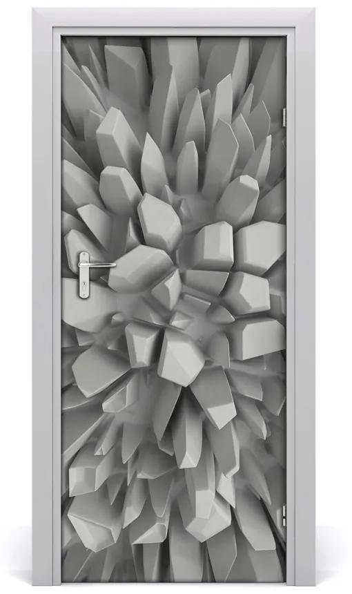 Ajtóposzter öntapadós 3D absztrakció 75x205 cm