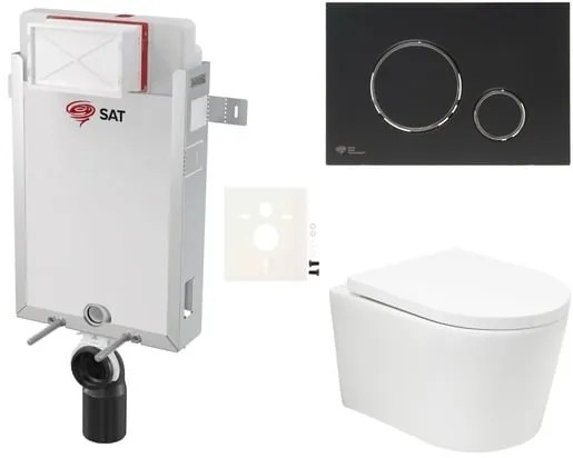 Fali WC szett SAT BREVIS befalazáshoz SIKOSZBRTOR78