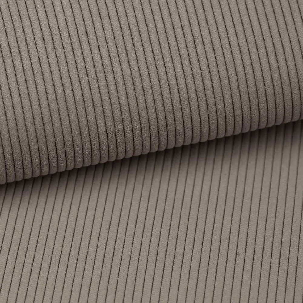 Kárpitozott franciaágy taupe színű, tárolóhellyel, matraccal/ráccsal 180x200 cm Thessa Pillow - Bonami Selection