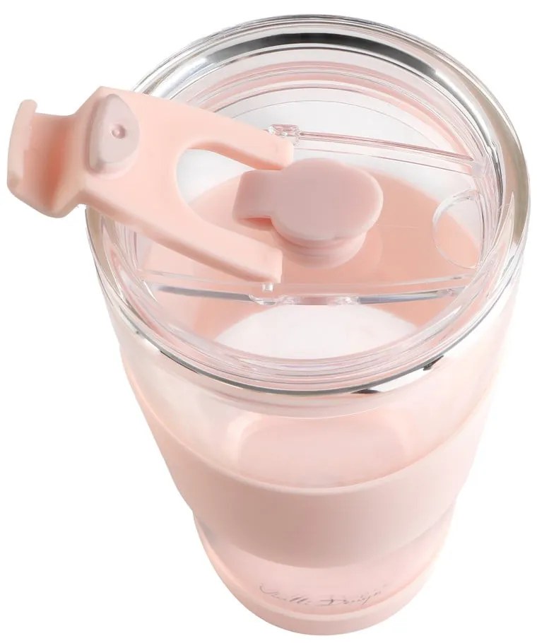 Rózsaszín termobögre 600 ml Fuori – Vialli Design