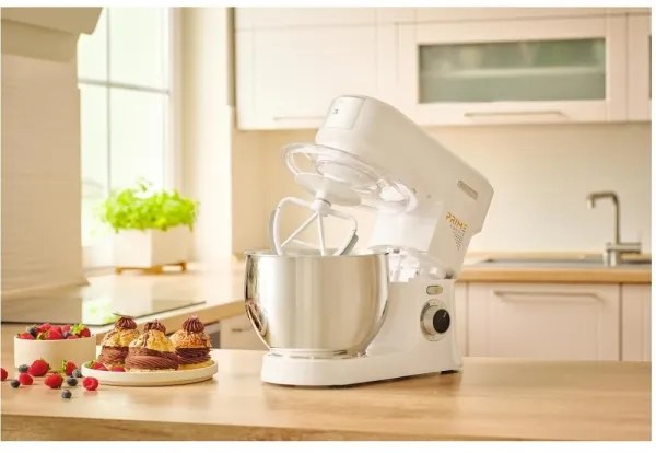 Sencor - Konyhai robotgép rozsdamentes keverőtállal 1000W/230V fehér