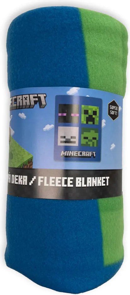 Minecraft Bad Mobs szuper puha polár takaró 100x150cm