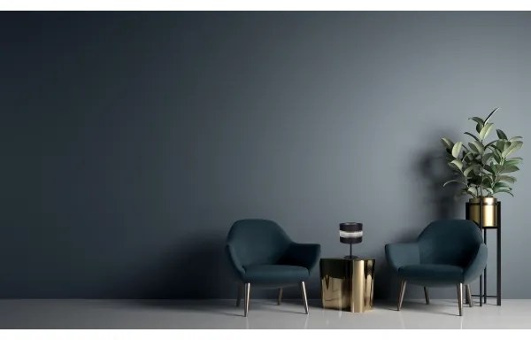 Asztali lámpa CORAL 1xE27/60W/230V fekete