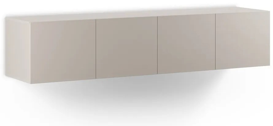 Krémszínű TV-állvány 180x38x35 cm Daroca – Marckeric