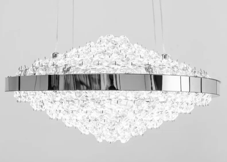 MORETTI MO6363 DOME Króm Színű Függeszték LED 3000-4000-6000K IP20