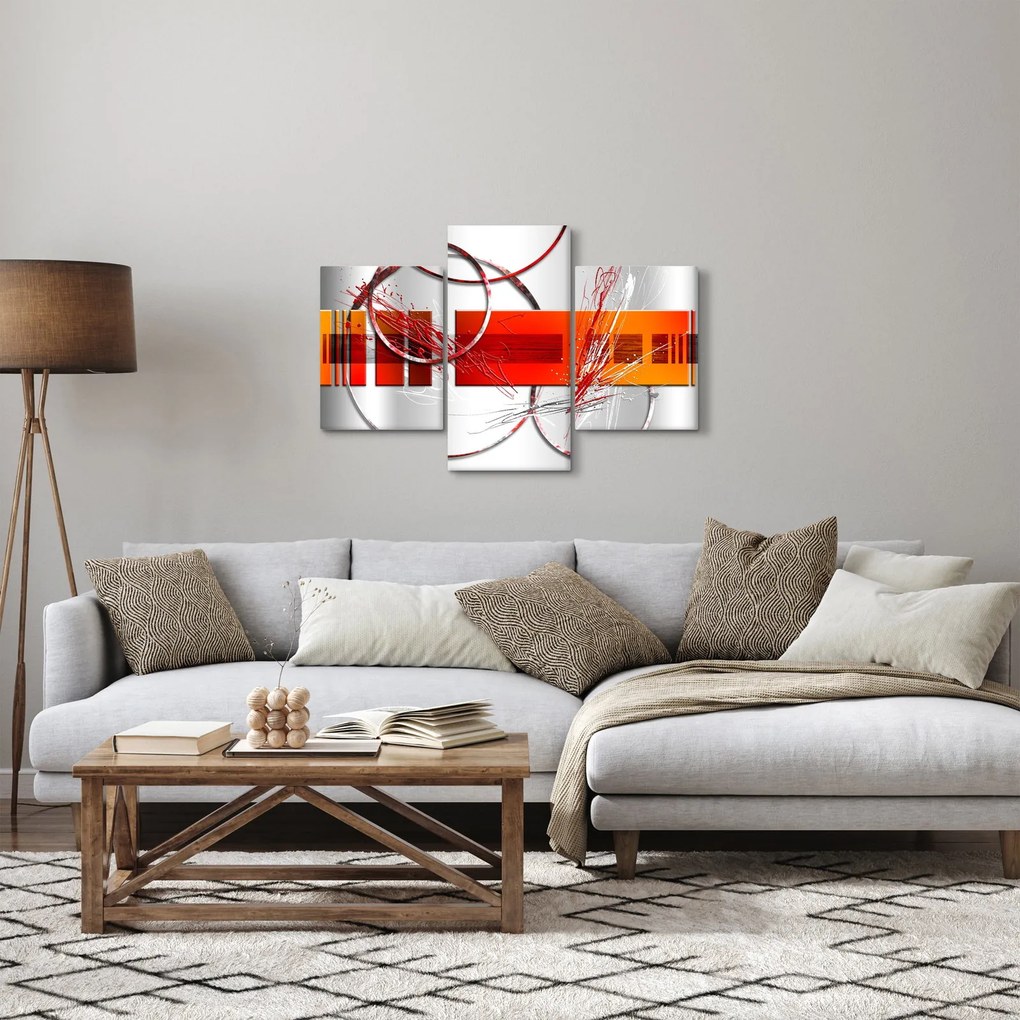 Absztrakt kép (90x60 cm)