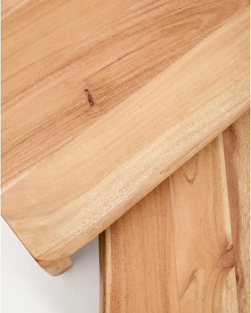 Akácfa tárolóasztal szett 2 db-os 40x50 cm Lomiri – Kave Home