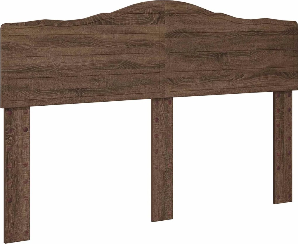 vidaXL Fejtámla Barna Tölgy 140 cm Faanyag