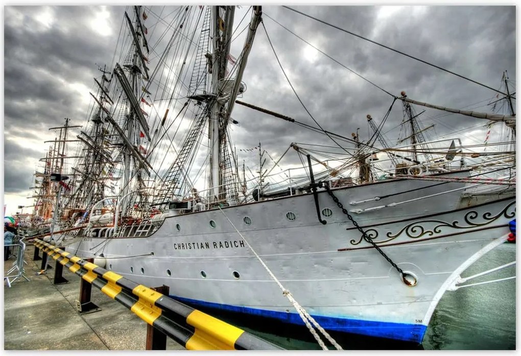 Poszterek 200x135 A nagy vitorláshajó