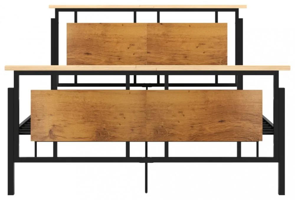 fém ágykeret 140 x 200 cm