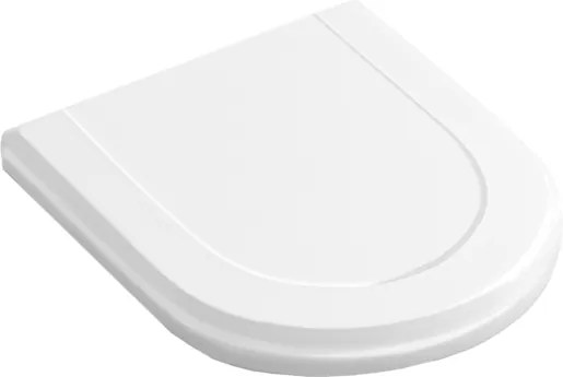 Wc ülőke Villeroy & Boch Hommage duroplasztból fehér színben 8809S1R1