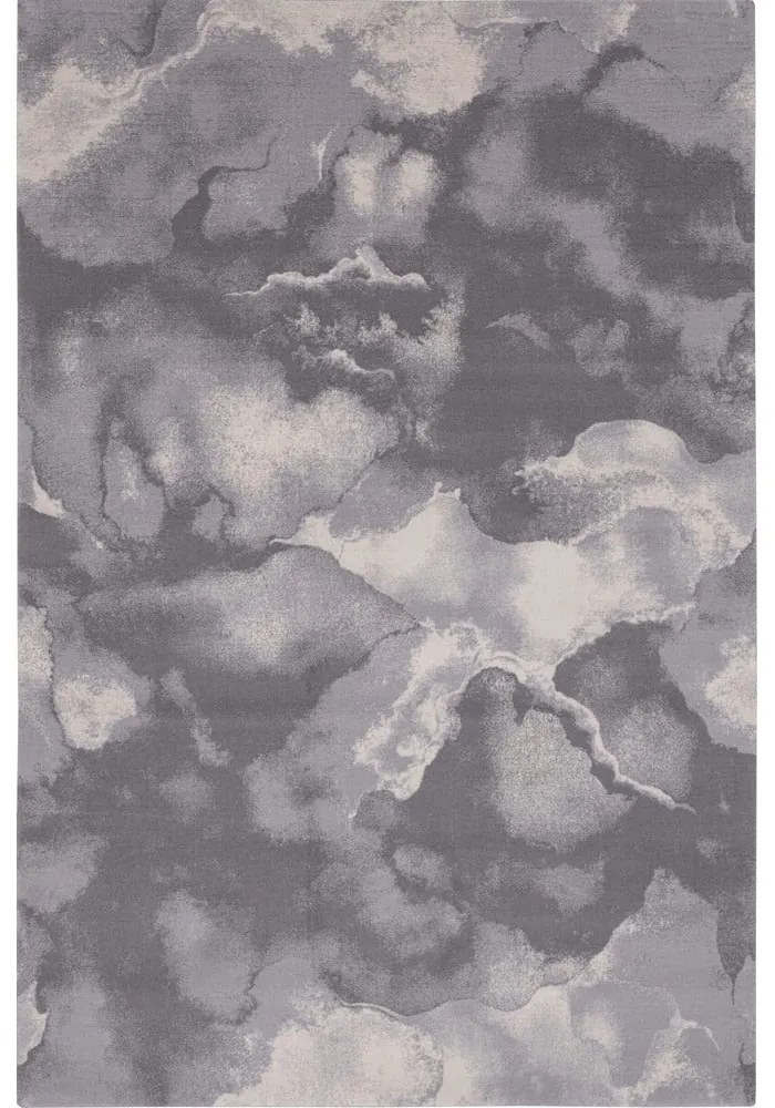 Szürke gyapjú szőnyeg 160x240 cm Cirrus – Agnella