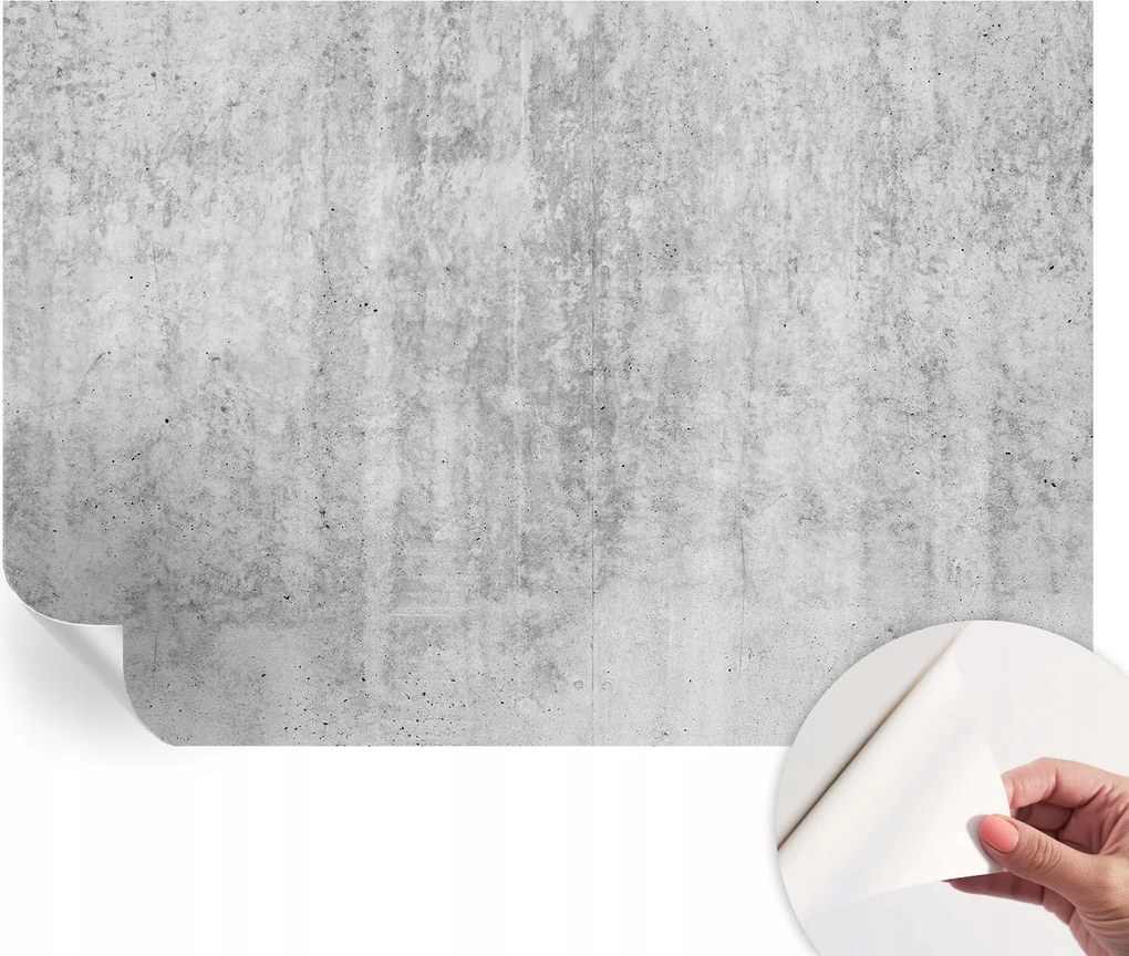 Öntapadós tapéta Divatos ragasztóval Fali 3D Beton fal 152x104 cm
