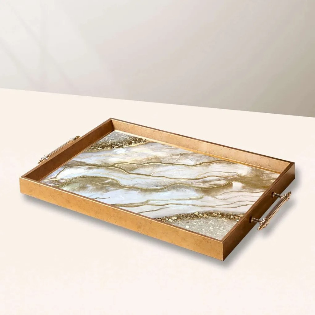 Üveg tálca, 38×24 cm – TPEA10048