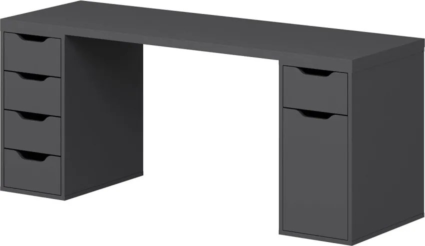 Alen 180cm 5 Drawer Cabinet - Anthracite