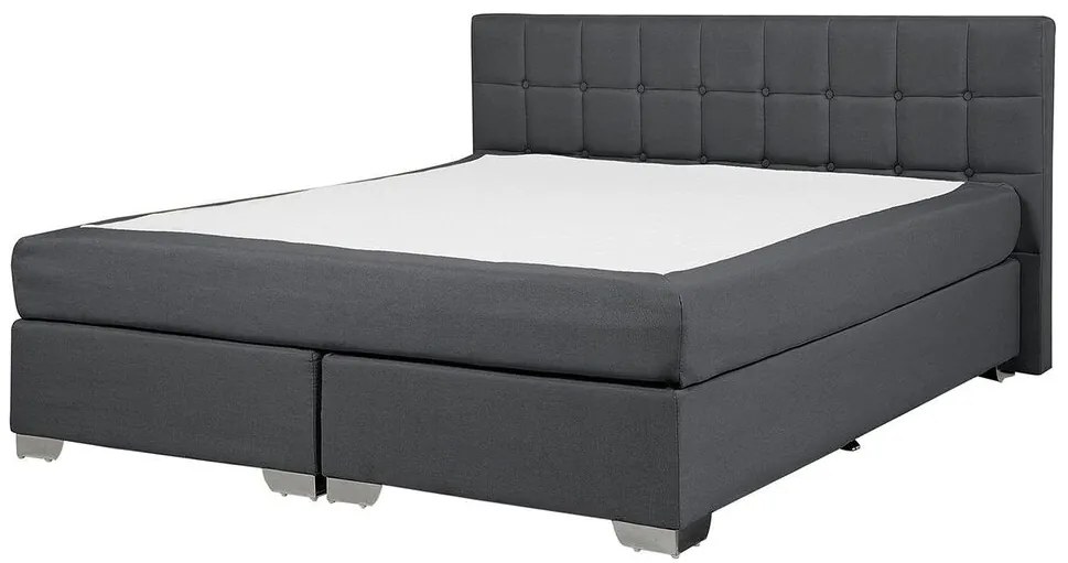 Franciaágy Boxspring 160 cm ADIR (matracokkal) (szürke). 1007077