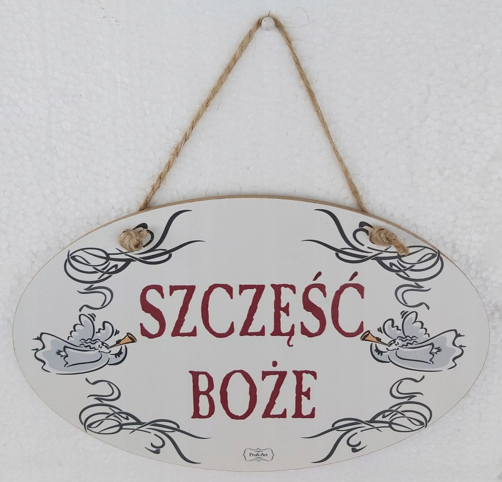 Dekorációs tábla esküvői ajándék Isten Boldogsága