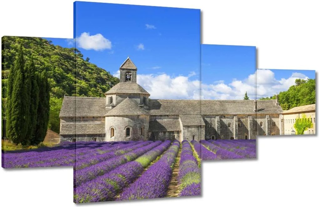 Festmények 130x80 Francia Provence és a levendula