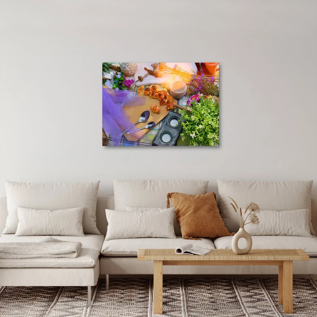 Kép - nyári piknik (70x50 cm)
