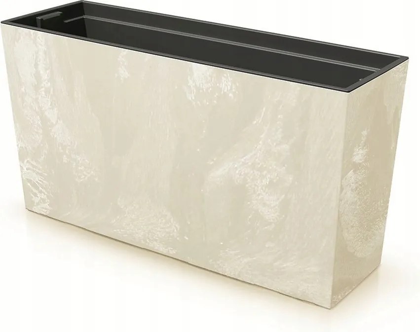 Corbi II betétes doboz 77 cm bézs