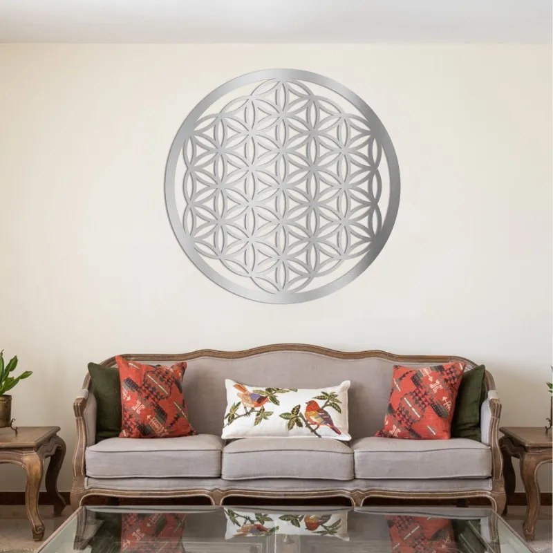 Fa faldekoráció Életvirág szakrális geometria mandala | FOGO