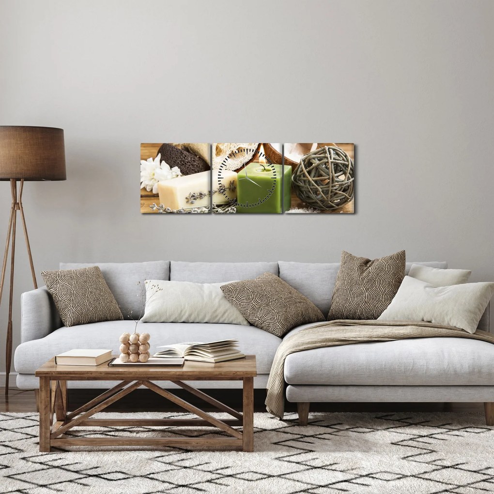 Kép - Egy pillanat a kikapcsolódásra (órával) (90x30 cm)