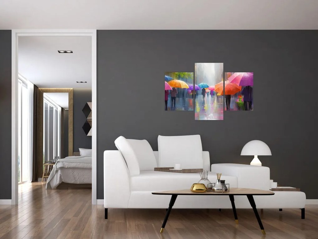 Kép - Esős nap (90x60 cm)