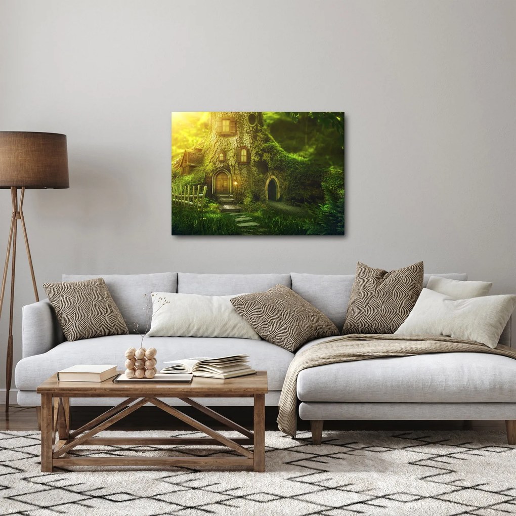 Kép - Mesebeli erdő (70x50 cm)