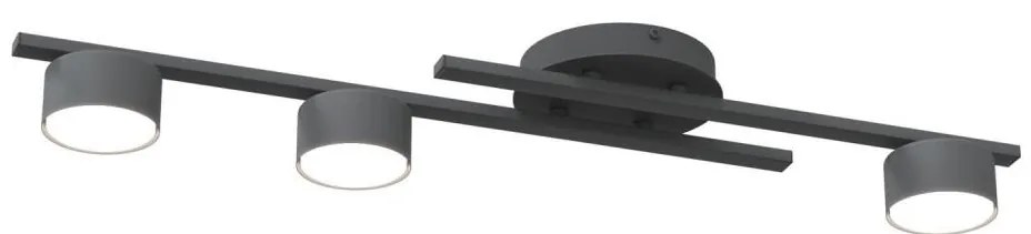 Mennyezeti lámpa FRAGMENT 3xGX53/12W/230V fekete