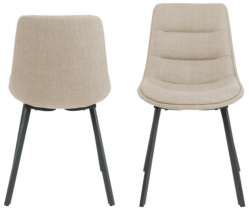 MAZZONI EXPORT IDA Beige (Basel 24 szövet) - MODERN KÁRPITOZOTT SZÉK LOFT NAPPALIBA/ÉTKEZŐBE