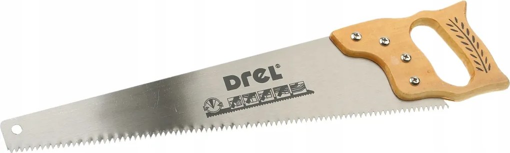 Kézi Fűrész 450 mm Fa Nyél