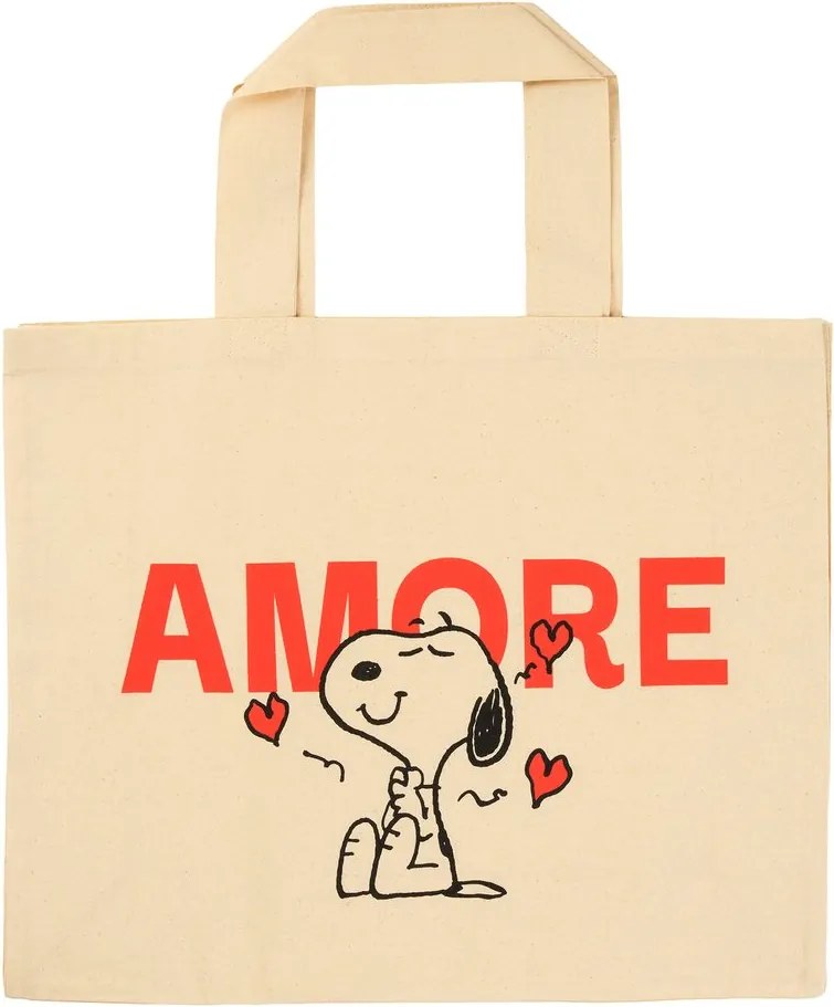 PEANUTS pamut táska 38x50cm ,Snoopy Amore