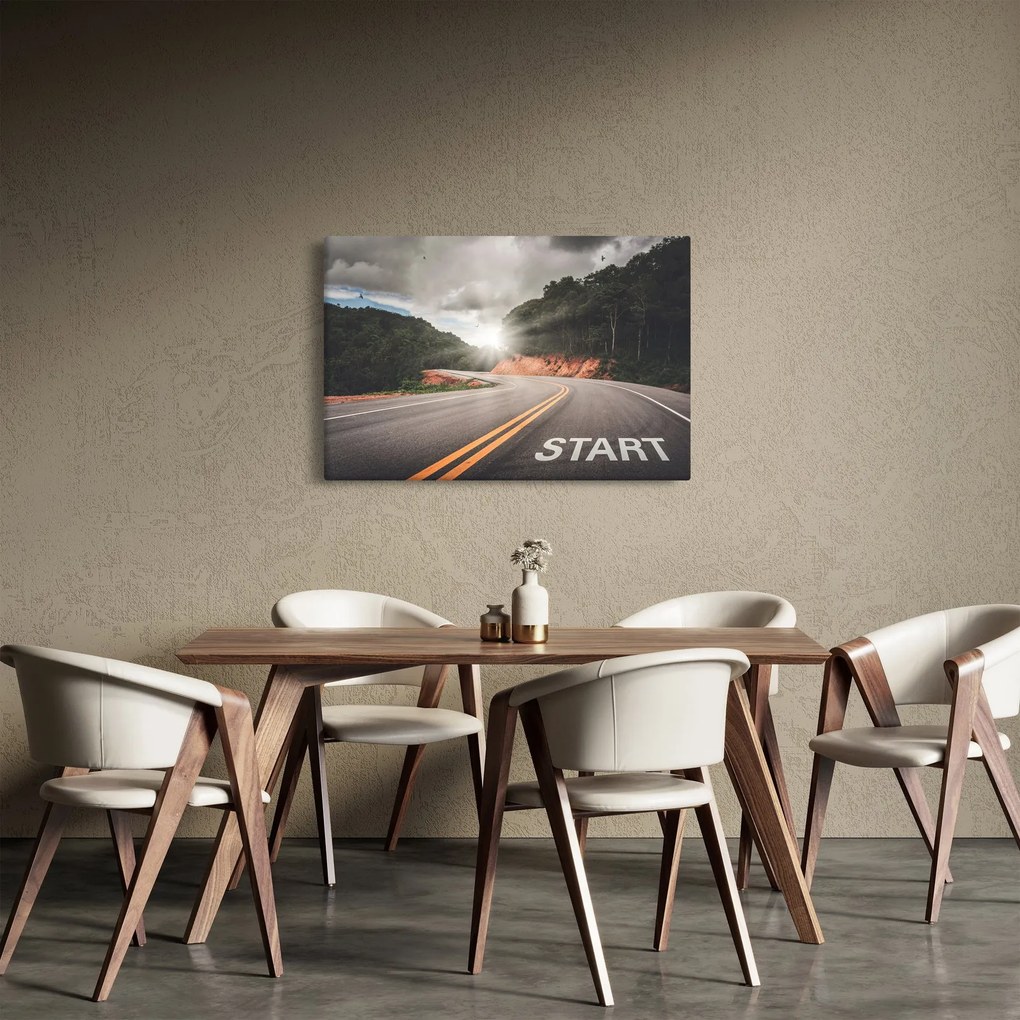 Kép - Kezdő útvonal (90x60 cm)