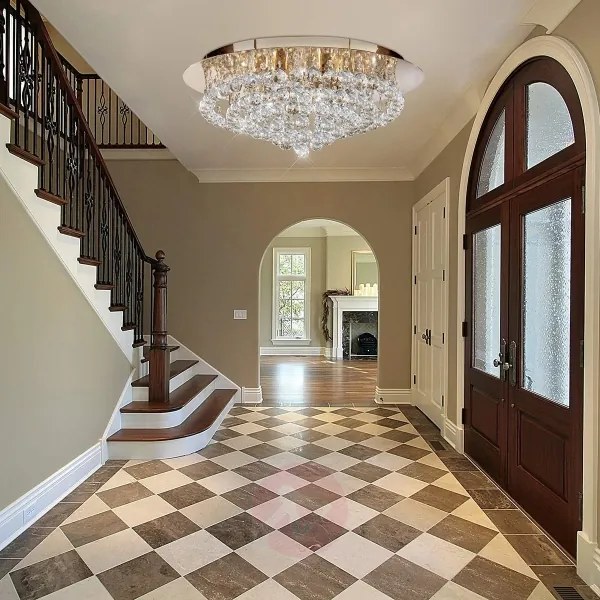 Searchlight 3408-8GO - HANNA mennyezeti lámpa 8xG9/33W/230V