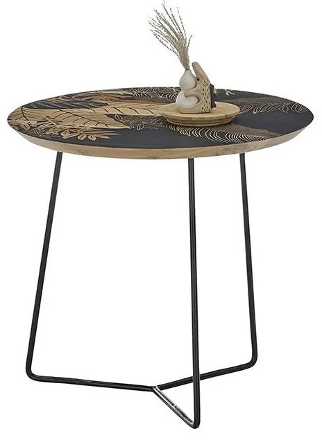 BRAVON mangófából készült dohányzóasztal